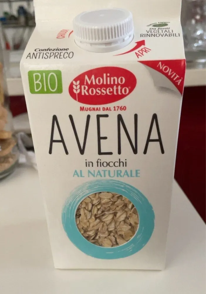 Avena in fiocchi al naturale