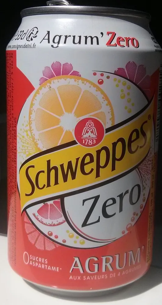 Schweppes Agrum' Zero