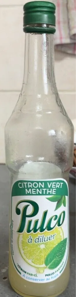 Pulco citron vert menthe