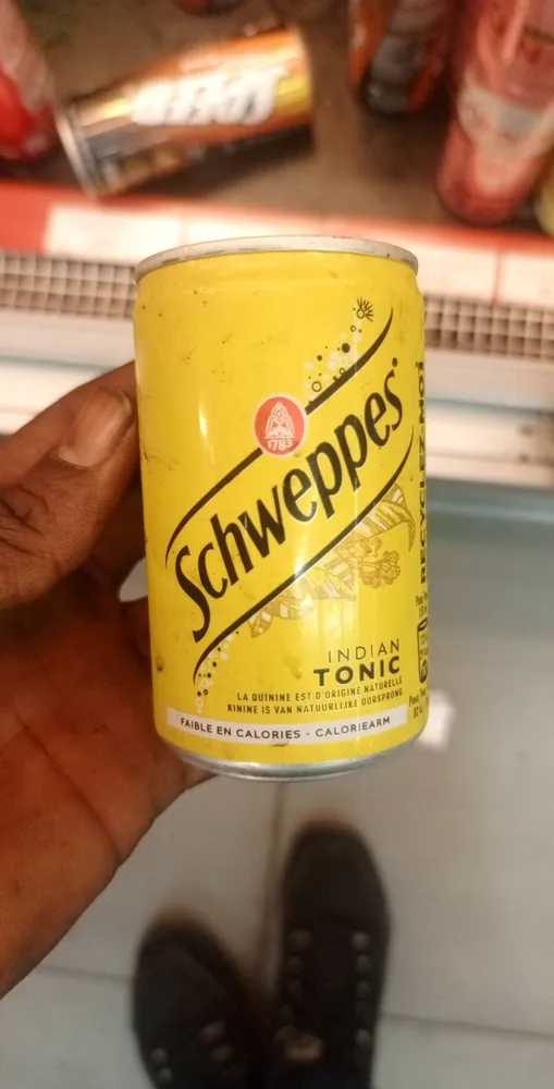 boisson tonic indian  15cl Schweppes can