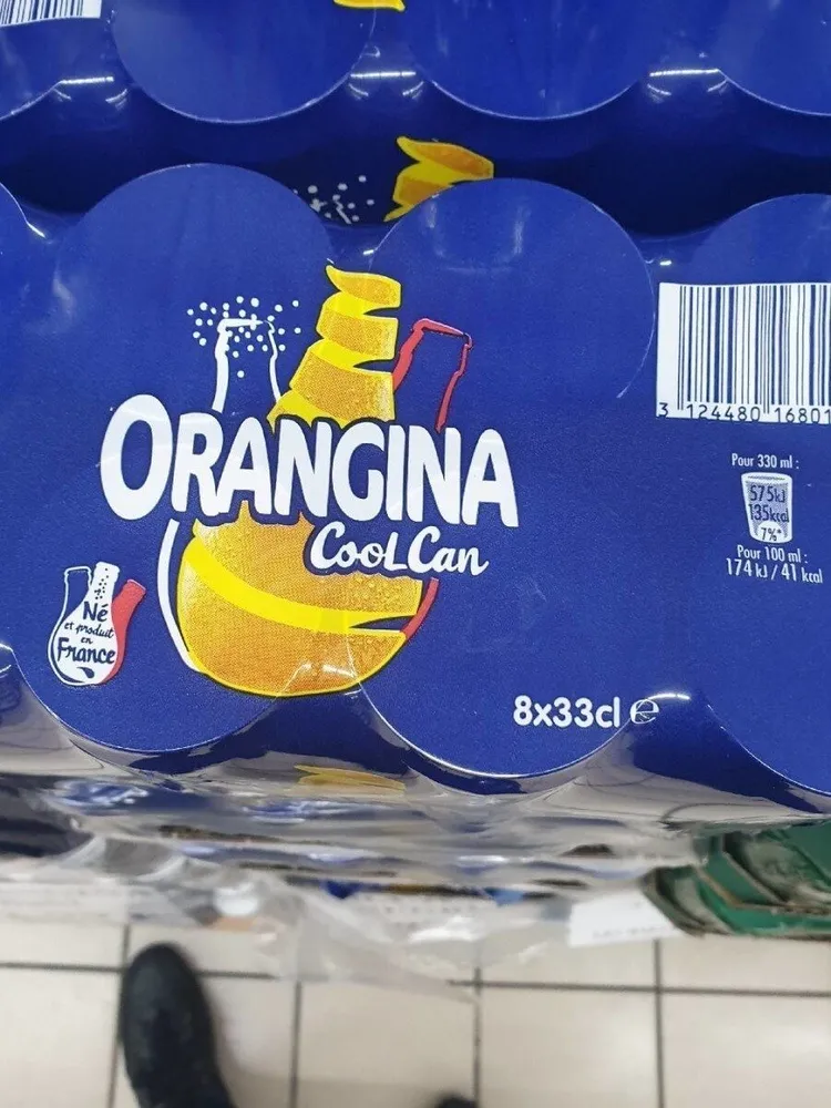 Orangina cool can
