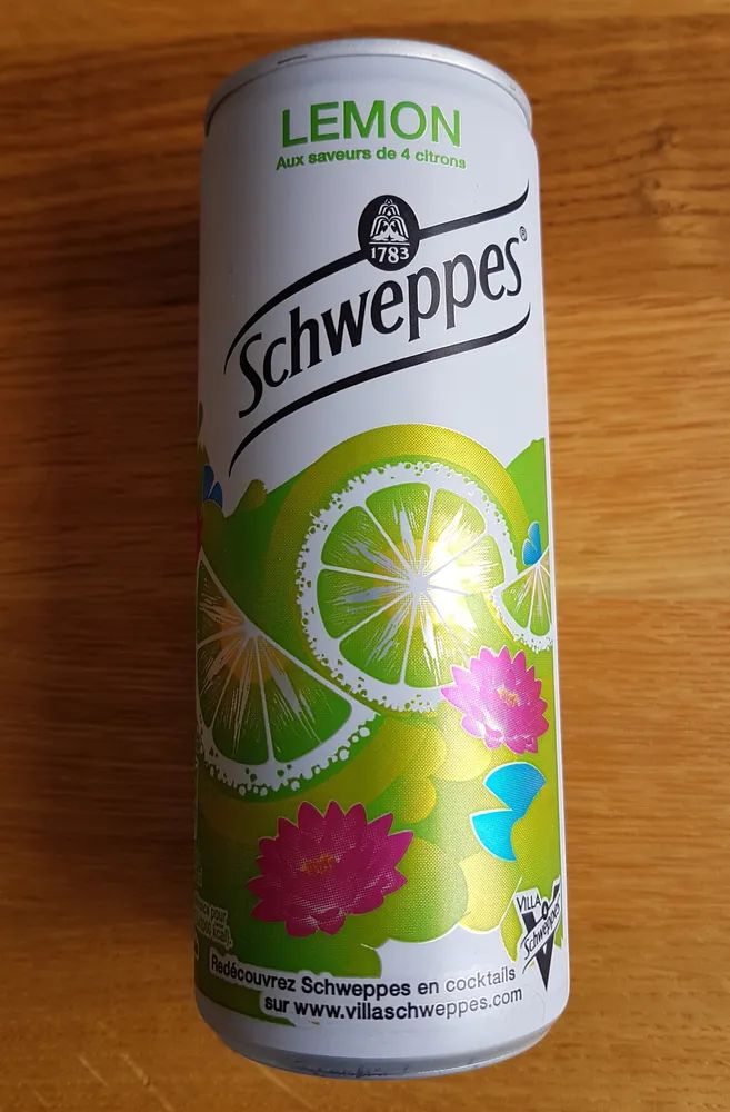 Schweppes Lemon Soda - Designed By Fred & Farid