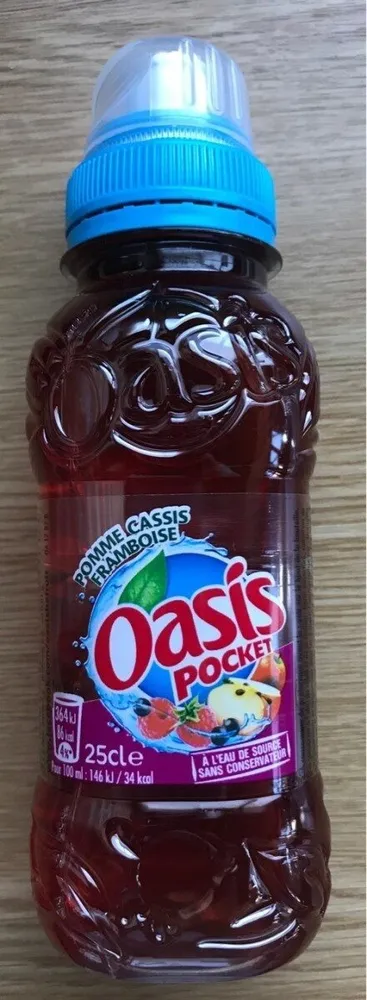 Oasis Pomme-Cassis-Framboise