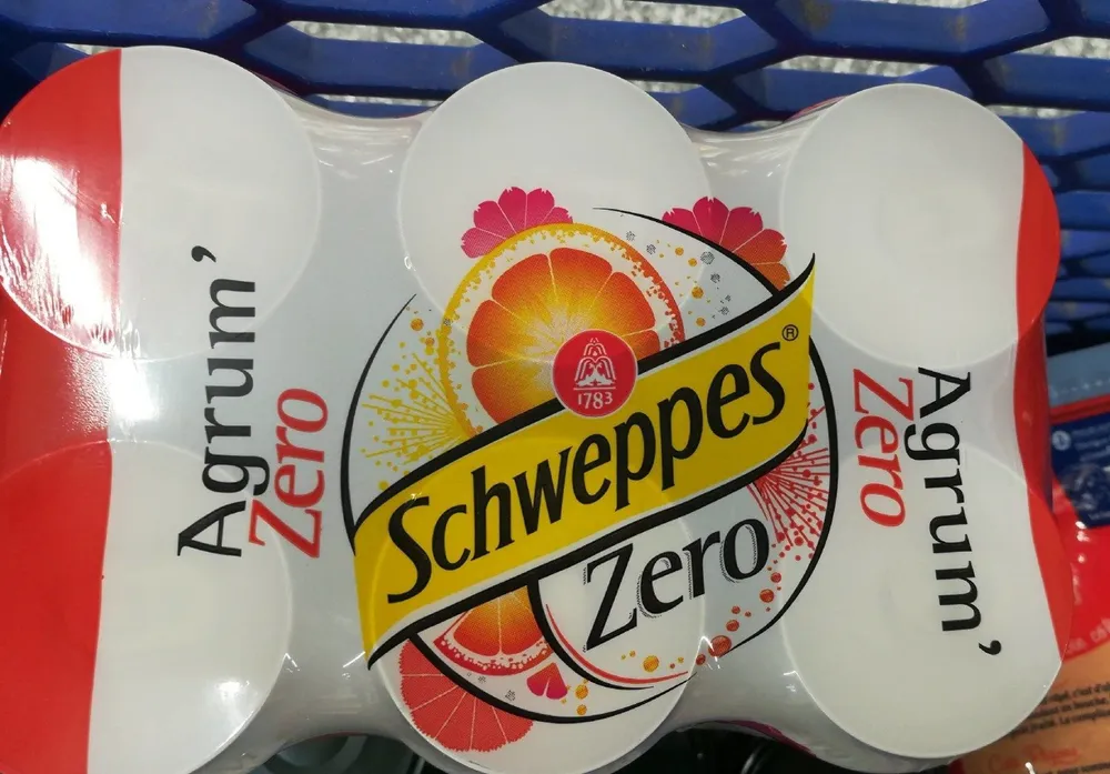 Schweppes agrume zéro