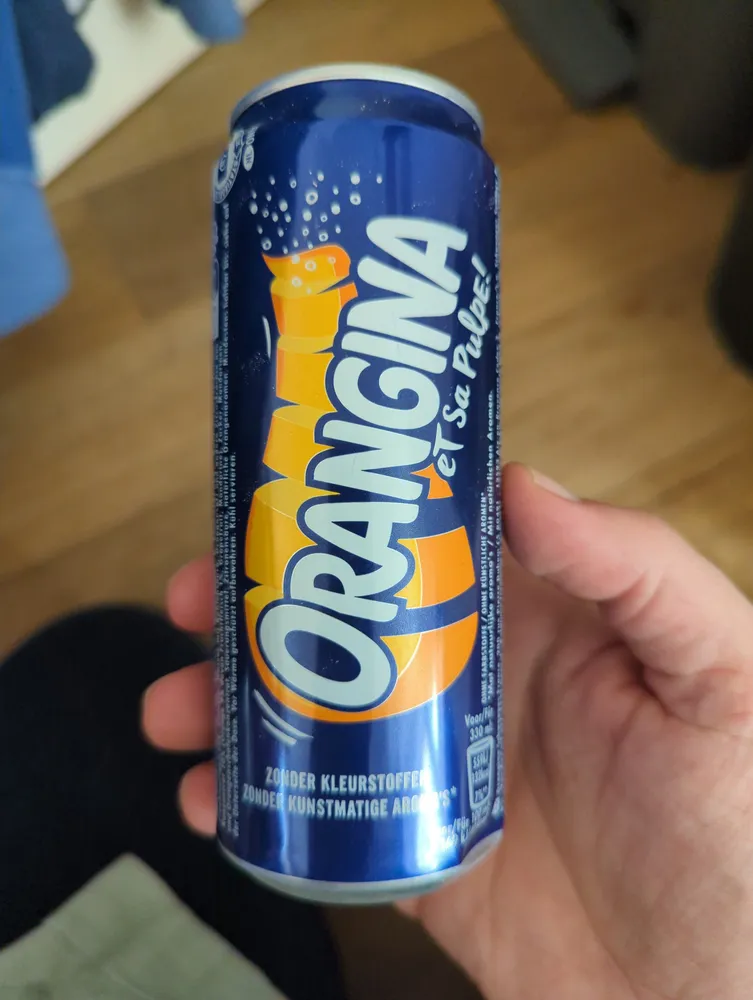 Orangina et sa pulpe