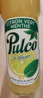 Sirop citron vert et menthe