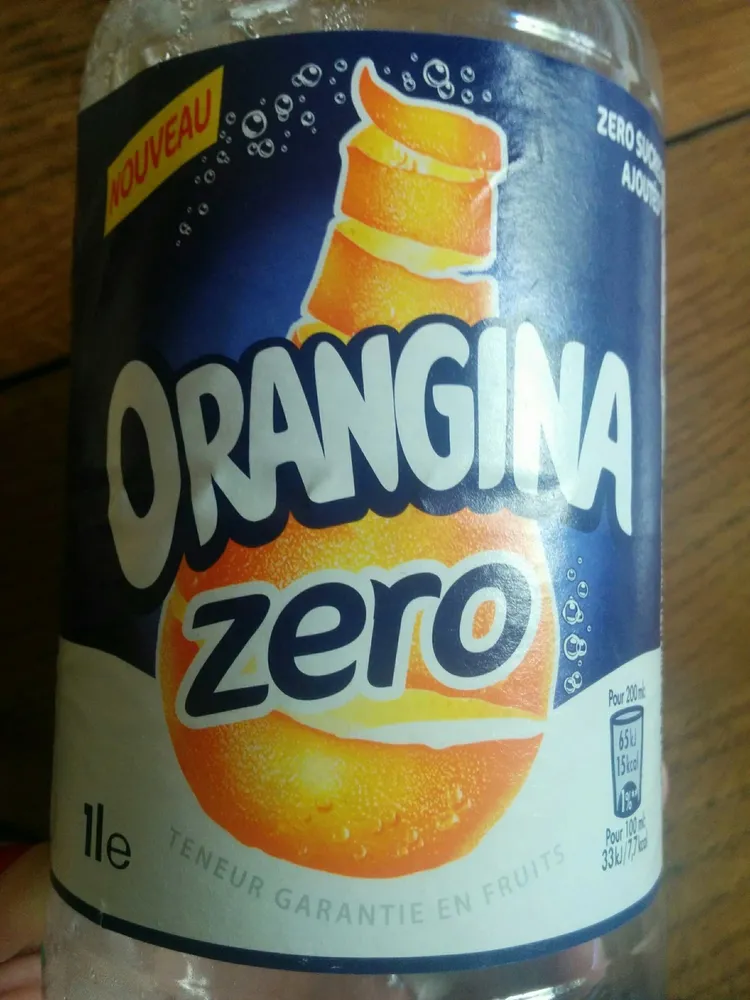 Orangina zero