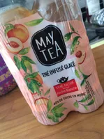 Thé infusé glacé, Thé noir parfum pêche blanche