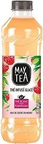 Thé infusé glacé a la framboise