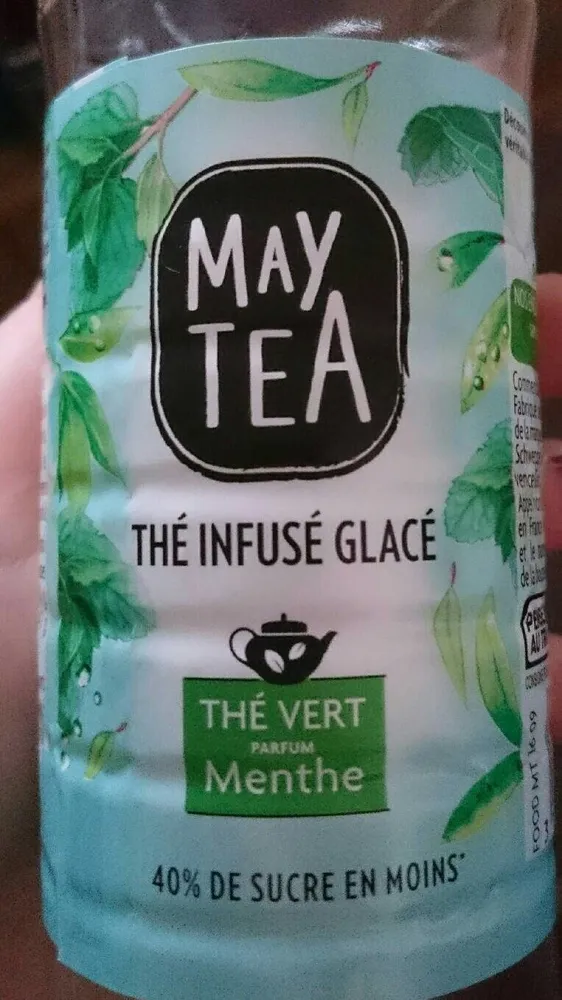 Thé infusé glacé