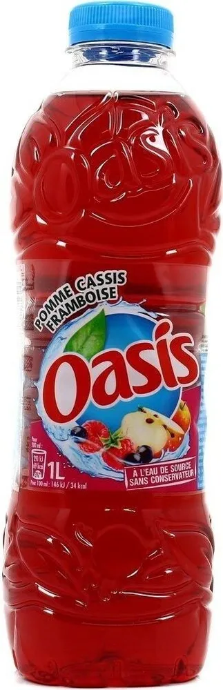 Oasis Pomme-Cassis-Framboise