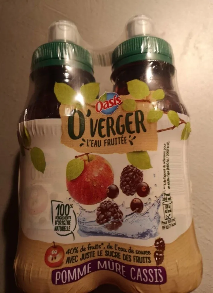 O'VERGER l'eau fruitée