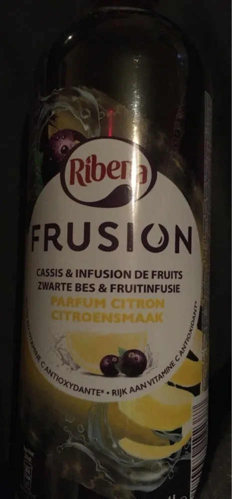 Frusion cassis et infusion de fruits