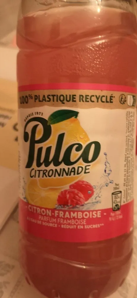 Pulco citronnade - Citron - Framboise