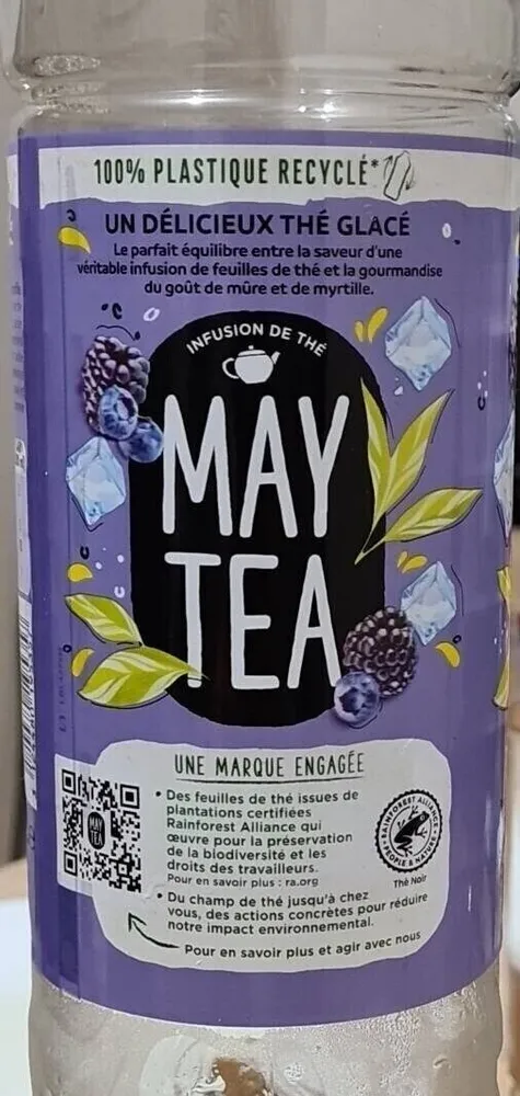thé noir saveur mure myrtille