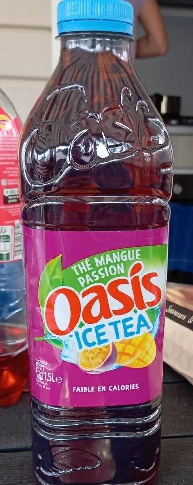 Oasis ice tea mangue passion