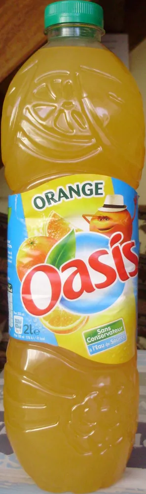 Orange à l'eau de source
