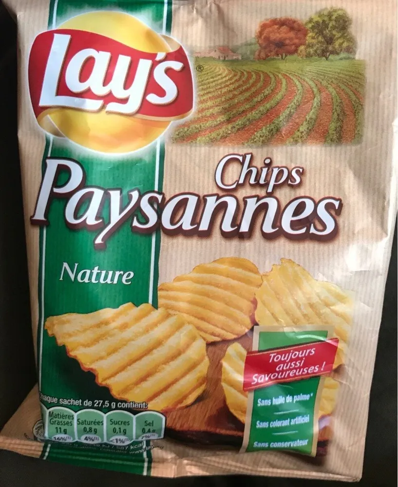 chips paysannes lay's