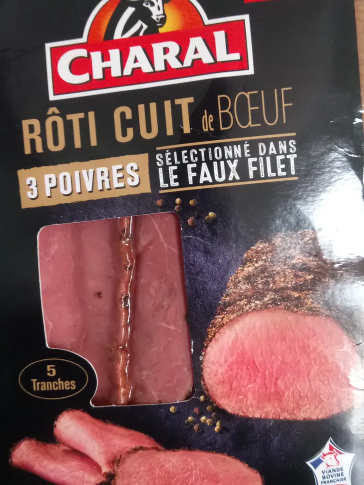 rôti cuit de bœuf