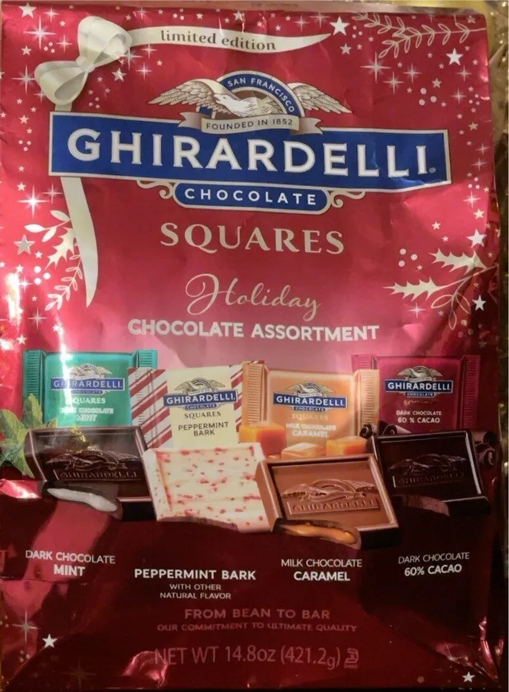 GHIRARDELLI. CHOCOLATE SQUARES