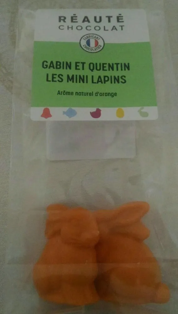 Les mini lapins arôme orange