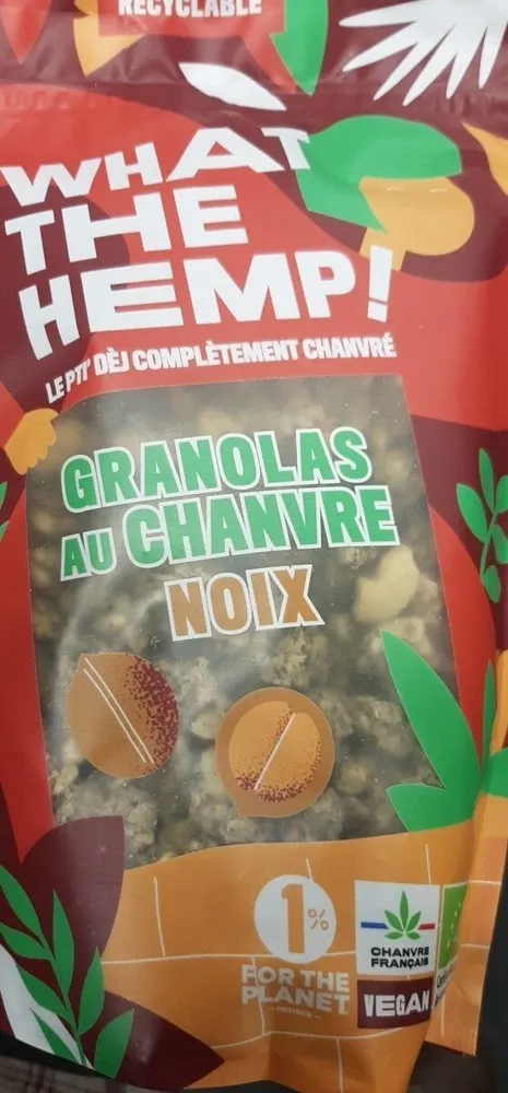 Granulés au chanvre noix
