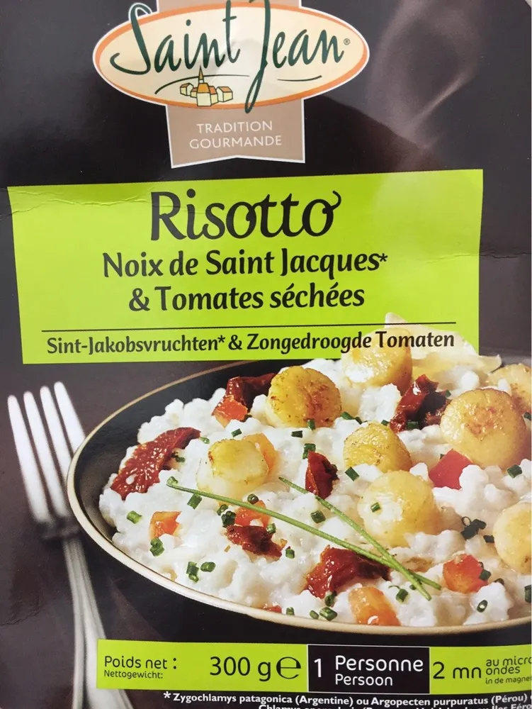 Risotto Noix de Saint Jacques & Tomates séchées