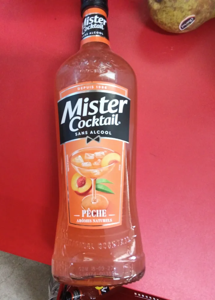 mister cocktail Sans alcool pêche