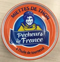 Miettes de thon à l'huile de tournesol