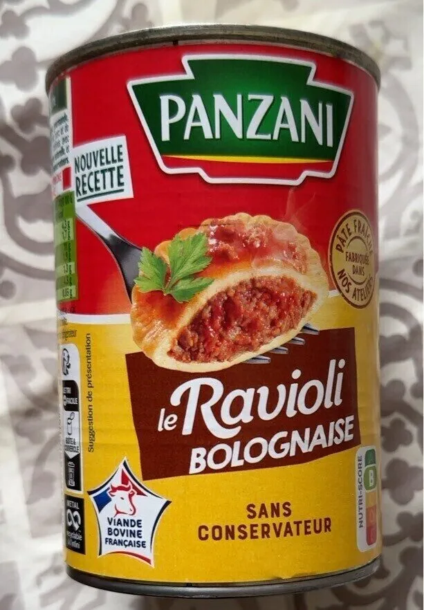 le ravioli bolognaise