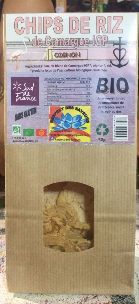 Chips de riz