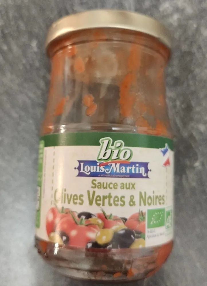 Sauce aux Olives Vertes & Noires
