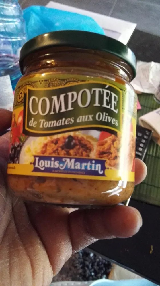 Compotée de tomates aux olives Louis Martin