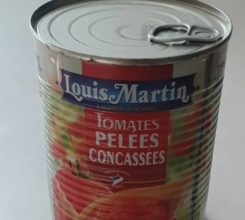 Tomates Pelées Concassées 765g