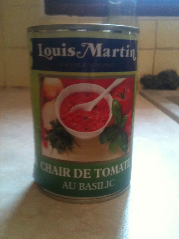 CHAIR DE TOMAT.BASILIC BTE 1/2