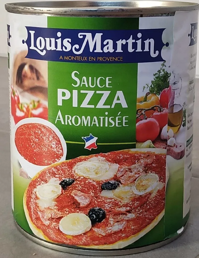 Sauce pizza aromatisée