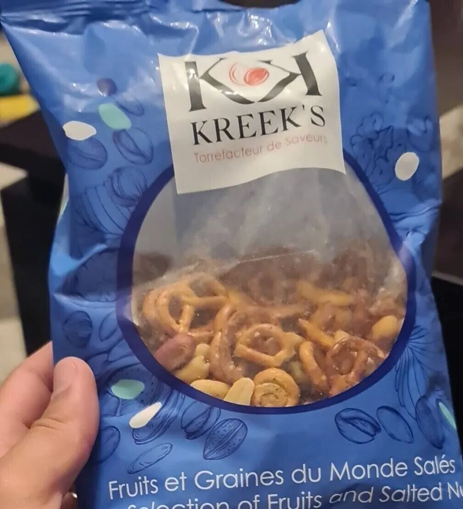 Fruits et graines du monde salés