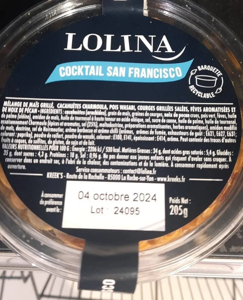 Lolina cocktail San Francisco