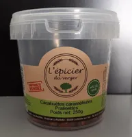 Cacahuètes caramélisées pralinettes