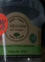 3 fruits caramelises