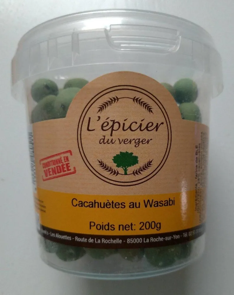 Cacahuètes au wasabi
