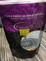 Fruits et graines du monde grillés