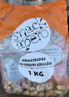 Arachides en coques grillées