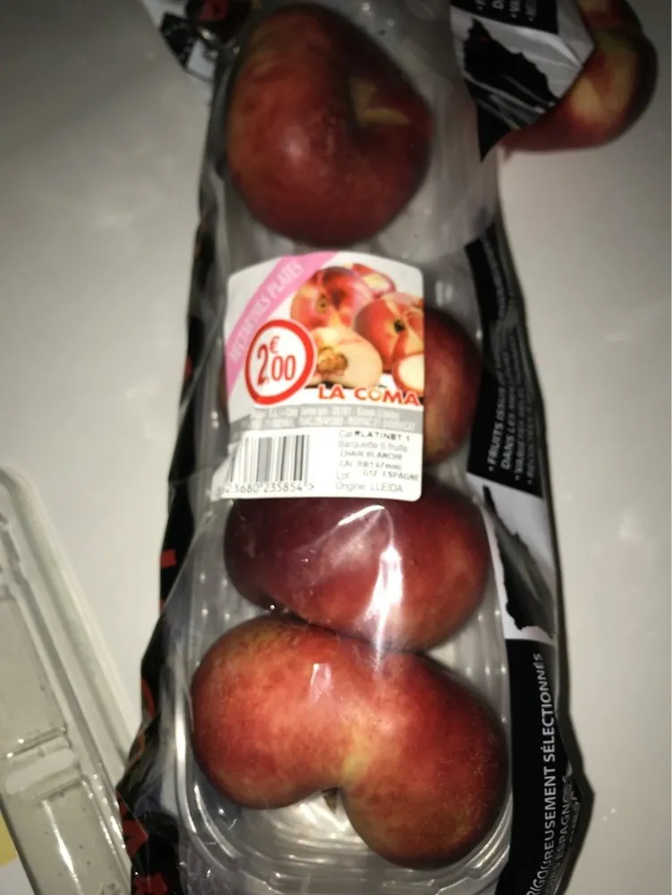 Nectarines plates