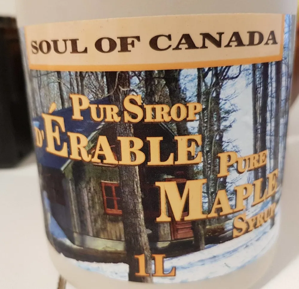 Pour sirop d'erable