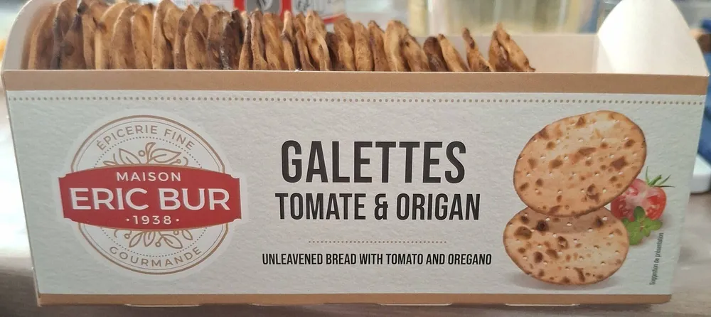 Galettes tomate et origan