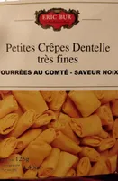 Petites crêpes dentelle très fines
