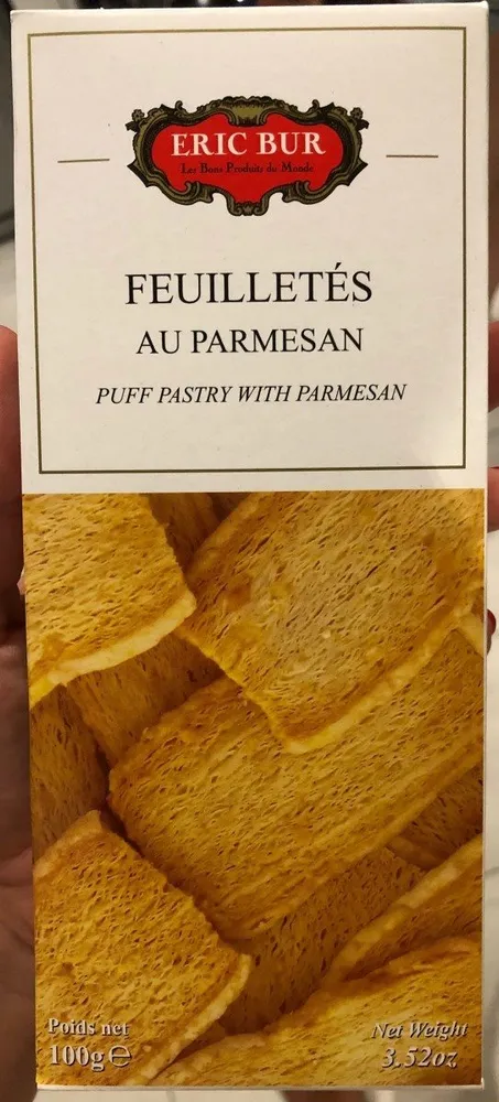 Feuilletés au parmesan