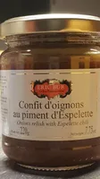 Confit d'oignons au piment d'espelette