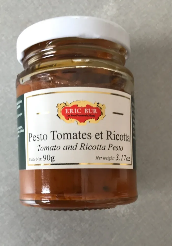 Pesto tomates et ricotta